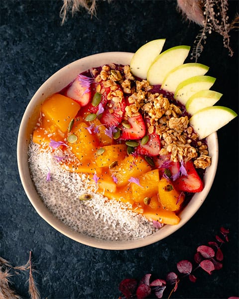 Bol de Fruta Tropical